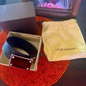 Louis Vuitton Concorde Dark brown Leather ref.504975 - Joli Closet